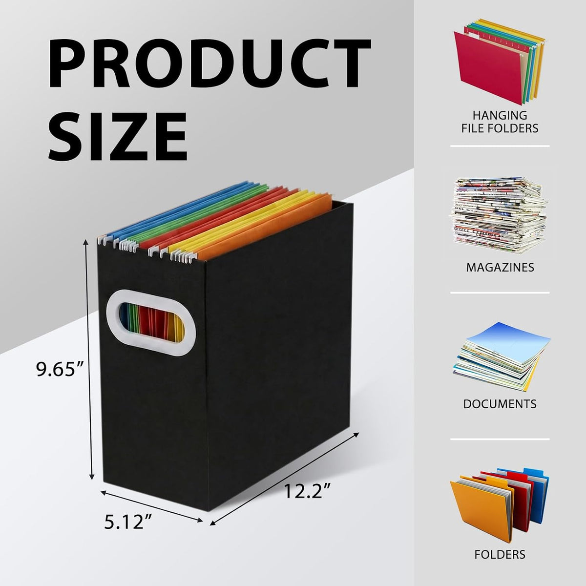 Hanging File Organizer (3-pack)