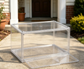 Acrylic Transparent Shoe Box with Magnetic Door
