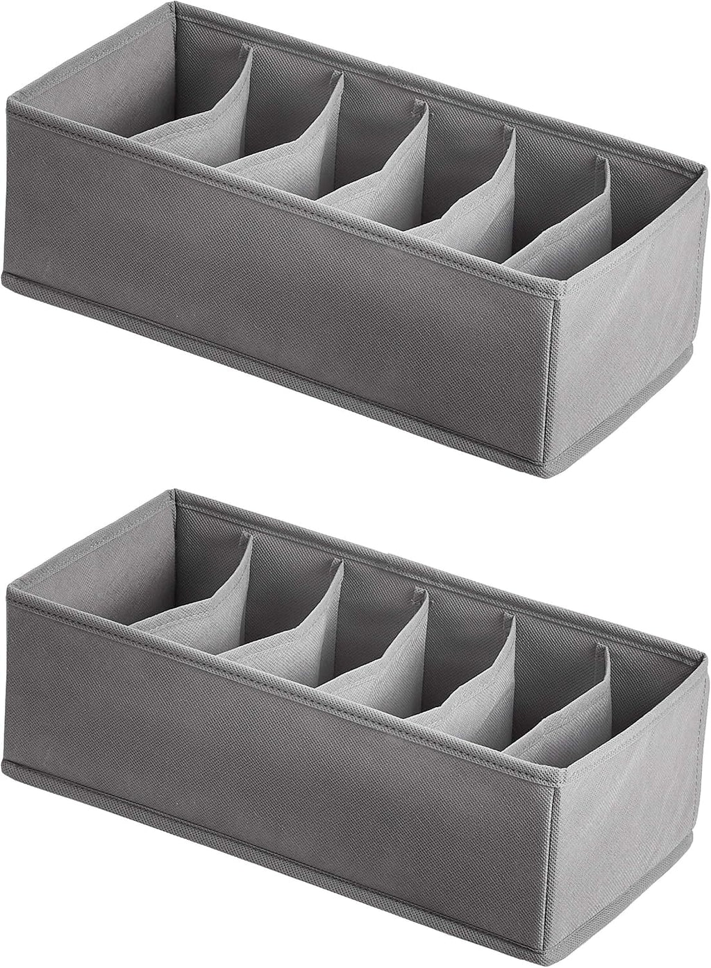 Foldable drawer organizer for socks, underwear, and baby products.