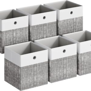 Storage Cubes (6-Piece Set, Foldable with Handles)