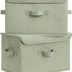 Keepsake Storage Box (Sage Green, Set of 2)