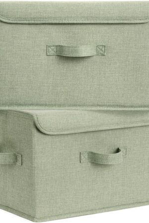 Keepsake Storage Box (Sage Green, Set of 2)